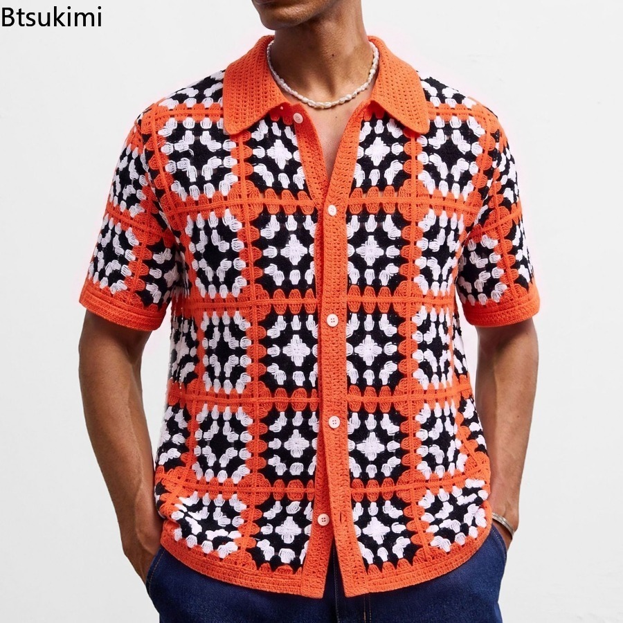Urban Ethnic Fashion - كارديجان رجالي جديد بأسلوب عرقي عتيق،