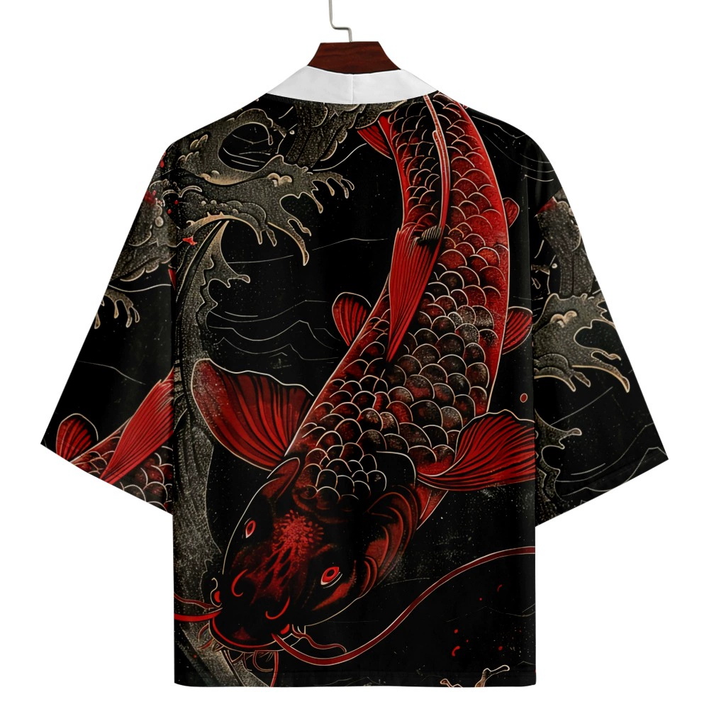 Haori Japanese Jacket - 2025 الرجال والنساء ثوب الكيمونو الياباني
