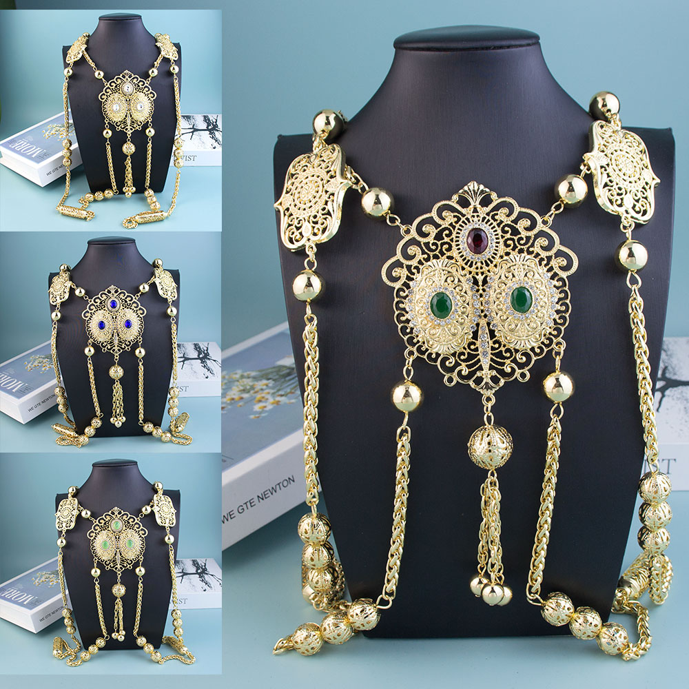 Ethnic Chic Fashion - Sunspicems-المغرب المغربي مجوهرات الزفاف للنساء ،