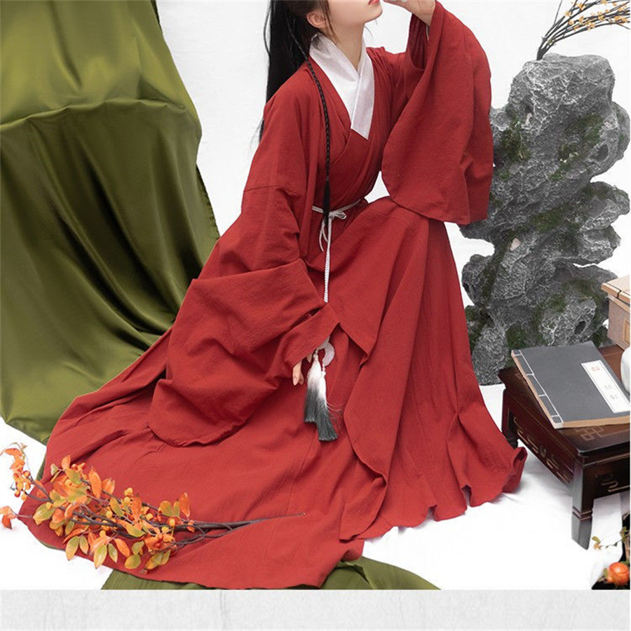 فستان هانفو الصيني التقليدي لل - مراجعة Ethnic Fashion Clothing وسعره