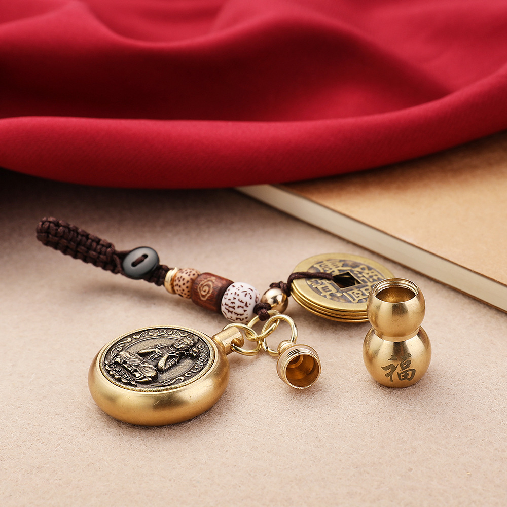 النحاس القرع قلادة ثمانية زودي - مراجعة Ethnic Fashion Co In وسعره