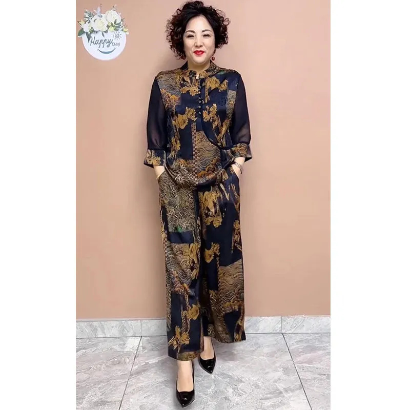 طقم بنطلون جديد واسع الساق لعا - مراجعة Ethnic Fashion Wear وسعره