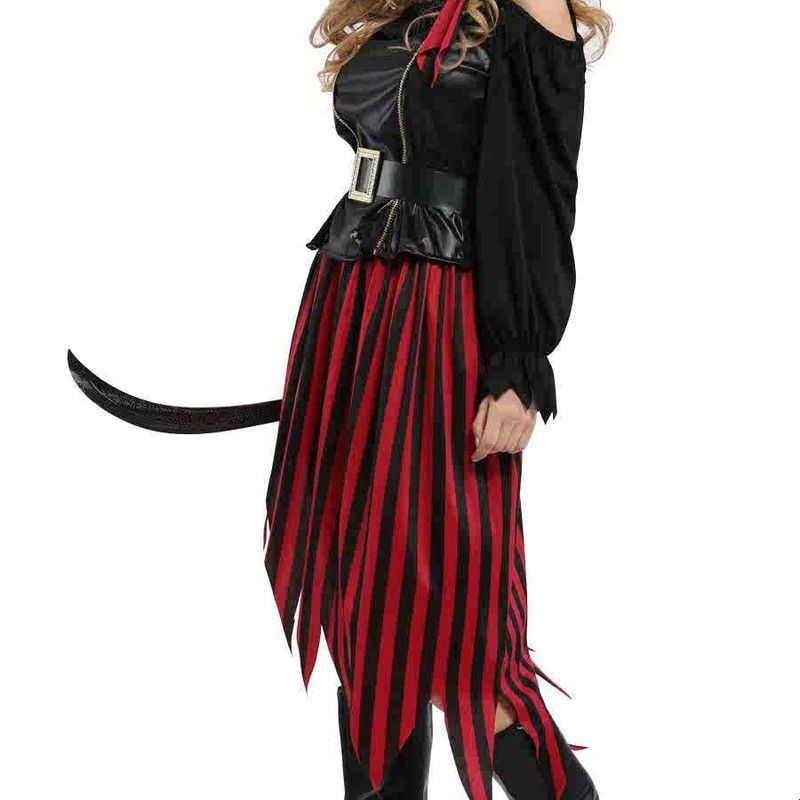 زي قرصانة للنساء البالغات، ملا - مراجعة Ethnic Fashion Clothing وسعره