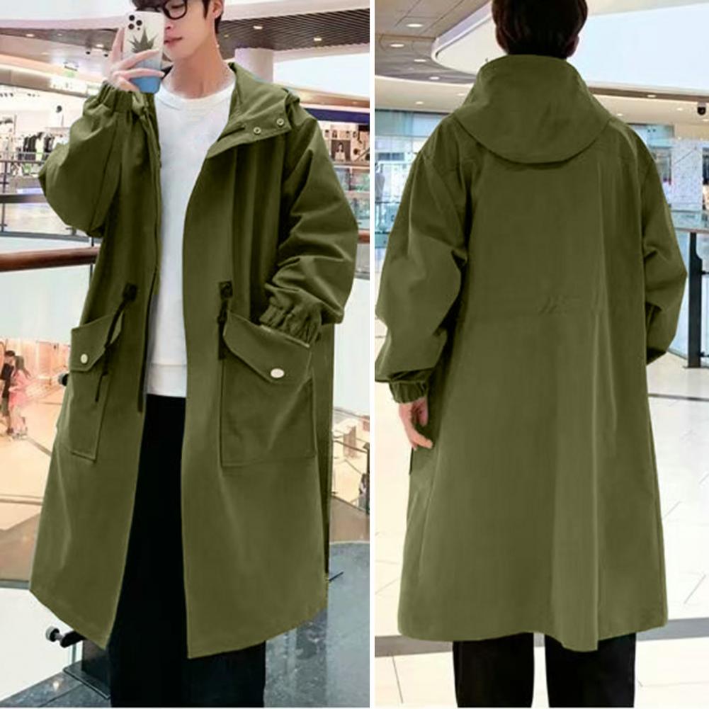 طويل خندق معطف سترة الرجال الخ - مراجعة Haori Japanese Jacket وسعره