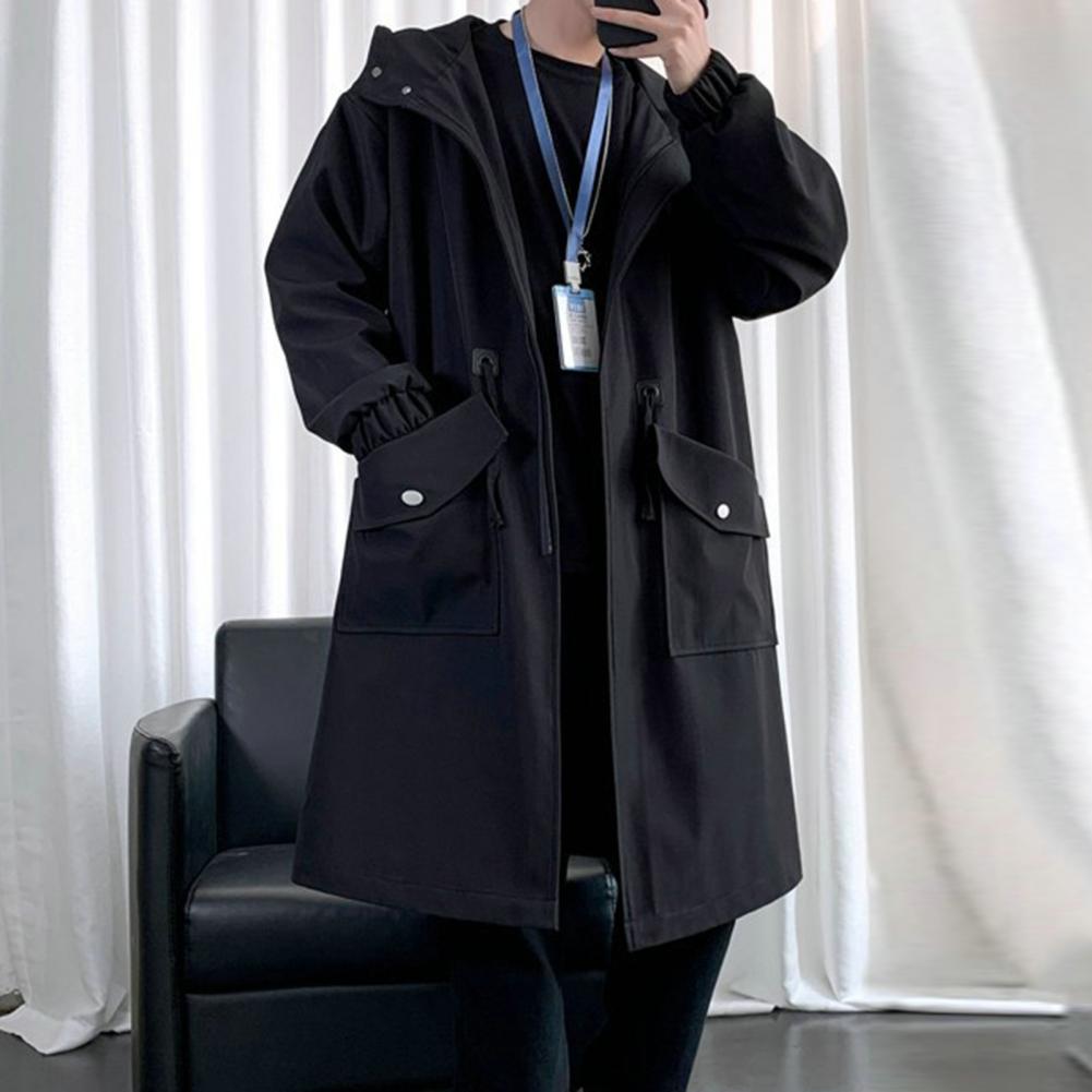 طويل خندق معطف سترة الرجال الخ - مراجعة Haori Japanese Jacket وسعره