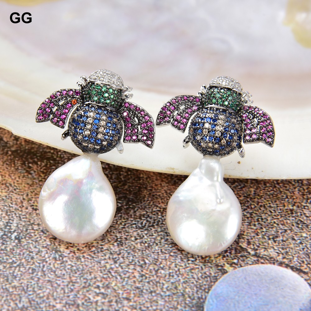 أقراط مرصعة بالزركون من GuaiGu - مراجعة Ethnic Fashion Co In وسعره