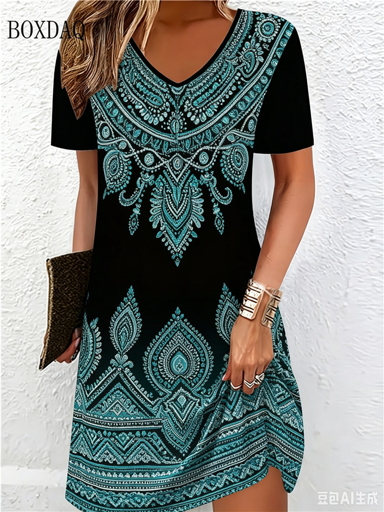 فساتين نسائية عصرية بتصميم عرق - مراجعة Ethnic Fashion Clothing وسعره