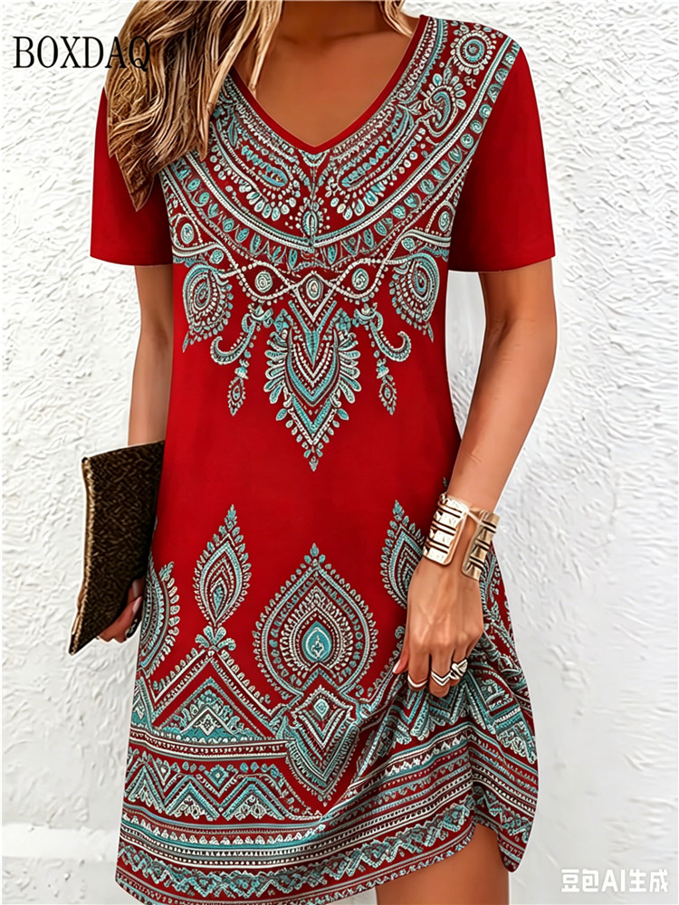 فساتين نسائية عصرية بتصميم عرق - مراجعة Ethnic Fashion Clothing وسعره