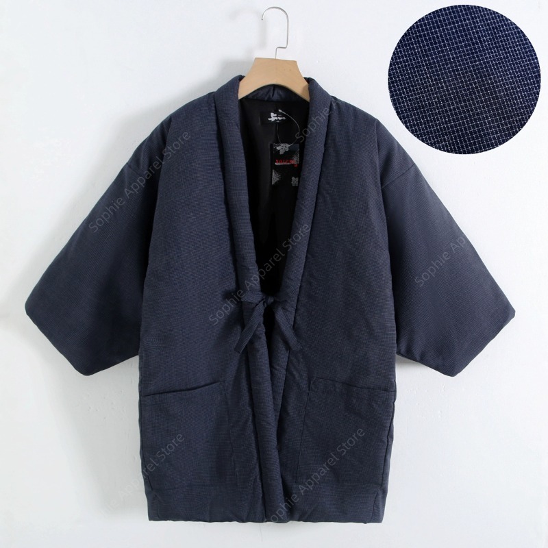 سترة شتوية للرجال من Hanten عل - مراجعة Haori Japanese Jacket وسعره